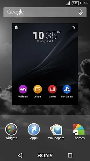 Black for Xperia screenshot 2