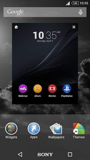 Black for Xperia screenshot 2