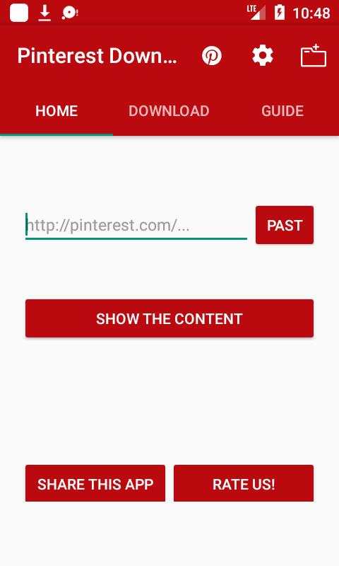 Downloader for Pinterest screenshot 1