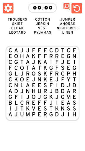 Word Search Games in english screenshot 3