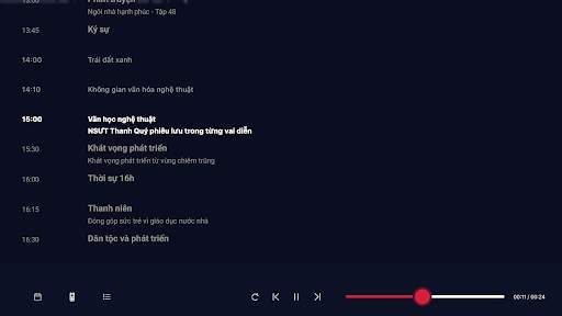 VTV Go cho TV Thông minh screenshot 4