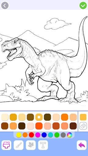 Dino Coloring: Dinosaur games screenshot 2