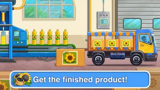 Tractor, car: kids farm games screenshot 4