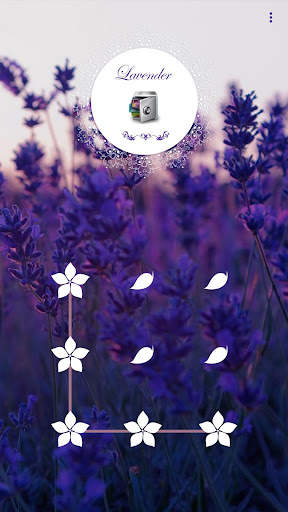 AppLock Theme Lavender 1 تصوير الشاشة