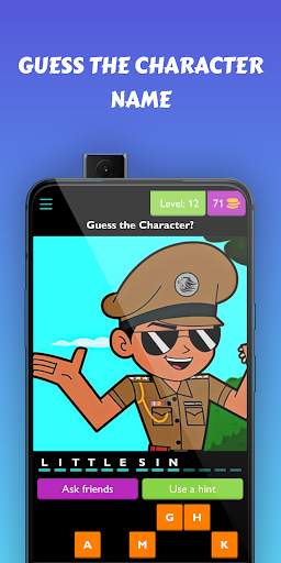 Singham Little Quiz Game screenshot 1