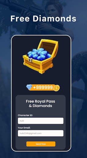 Free Diamonds For Fire FF Guide For 2021 screenshot 1