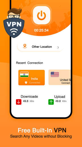 Speed VPN Downloader – Fast Download All Video screenshot 6