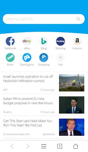 Browser- Secure Search,Ad Bloc screenshot 1