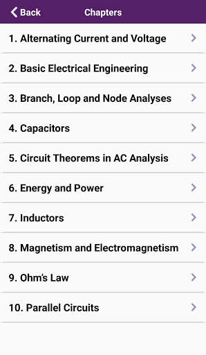 Electrical Engineering screenshot 2
