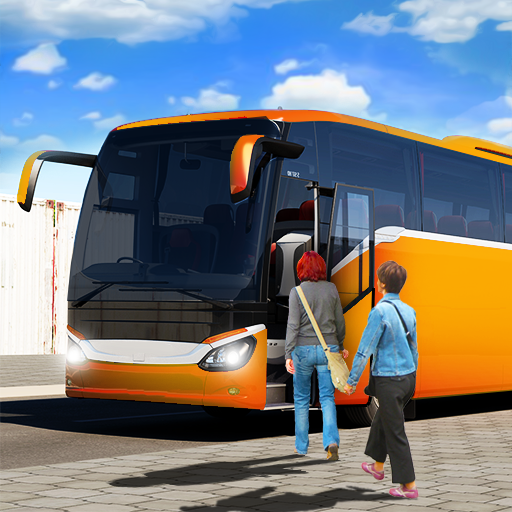 Bus simulator:coach bus simulation free bus games icon