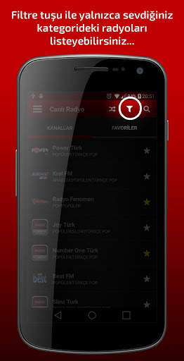 Mobil Canlı Radyo - Tüm Radyolar - Müzik Dinle screenshot 4