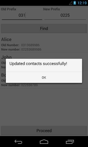 Edit Prefix Number screenshot 4