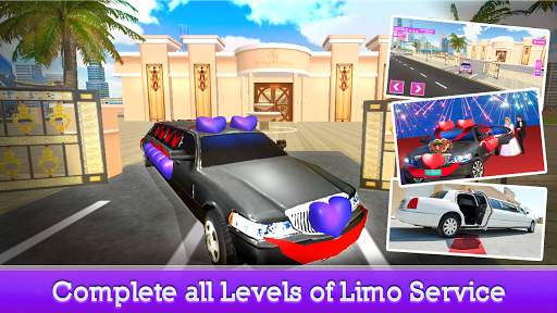 VIP Limo Service - Luxury Wedding Car Driving Sim screenshot 4