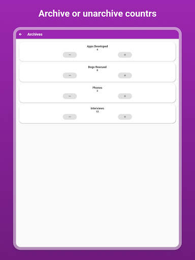 Countr - Tally Counter App screenshot 8