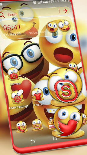 Happy Emoji Launcher Theme screenshot 1