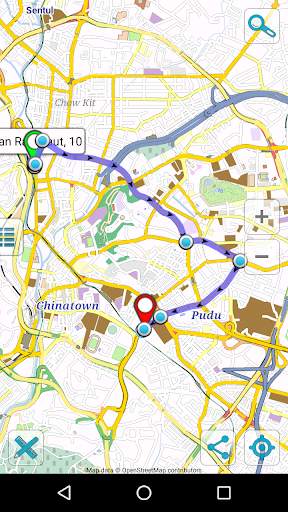 Map of Malaysia offline screenshot 5