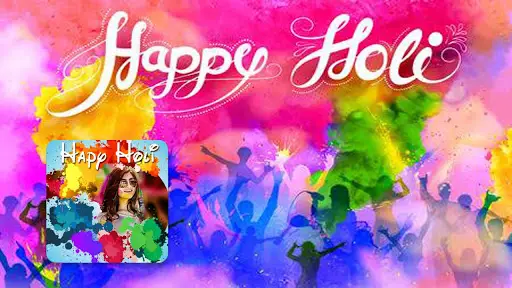 Holi Photo Frame 2020 : Happy Holi Photo Frame screenshot 1