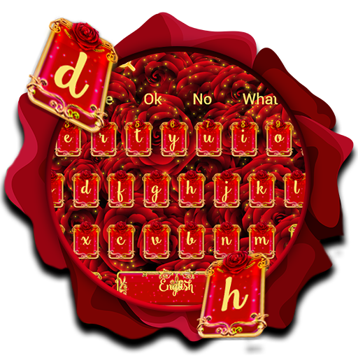 Rosy Red Keyboard icon