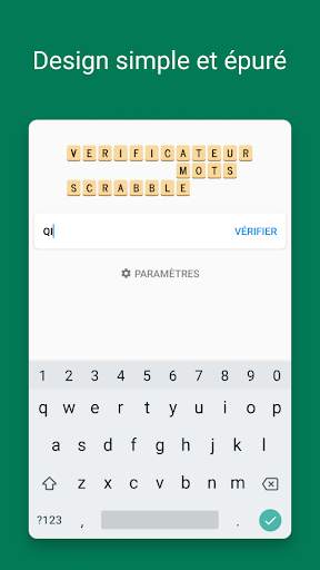 Verificateur Mots SCRABBLE скриншот 1