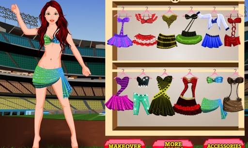 Cheerleader Dressup Girlgame screenshot 3