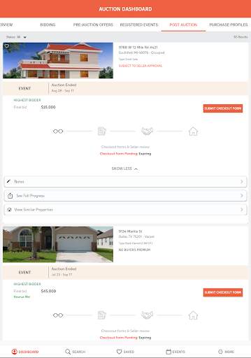 Xome Auctions screenshot 18