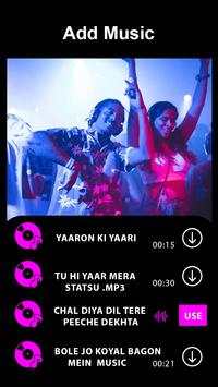 Photo video maker with music-video Download effect screenshot 5