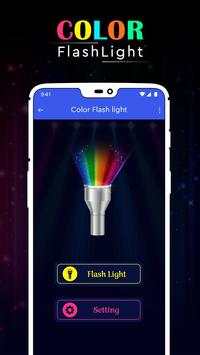 Color Flashlight : Torch LED Flash On Call & SMS screenshot 2