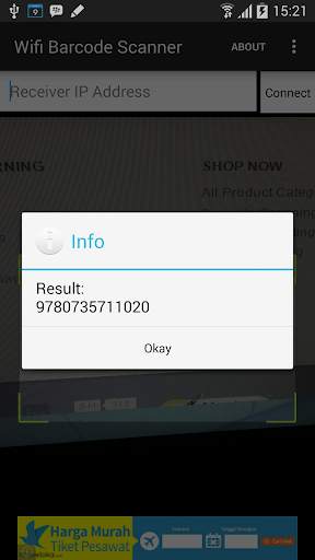 WiFi Barcode Scanner screenshot 2