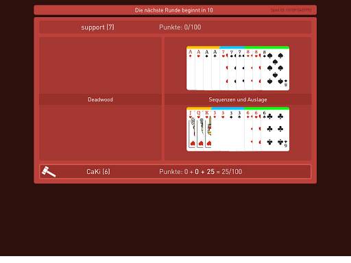 Pro Rommé online screenshot 16