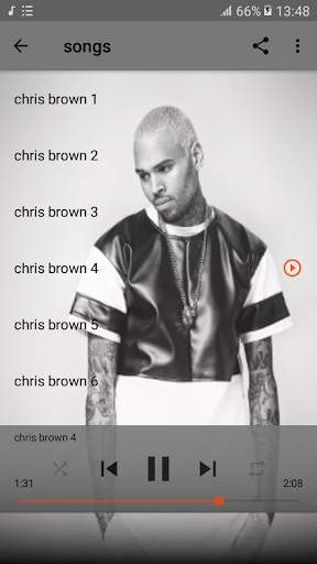 chris brown 2020 songs without internet screenshot 3