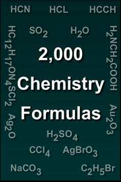 Chemistry formulas screenshot 1