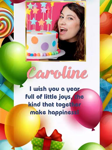 happy birthday cards with photo screenshot 7