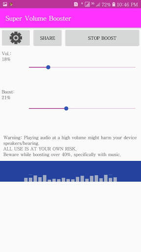 Super Volume Booster- High Sound screenshot 2