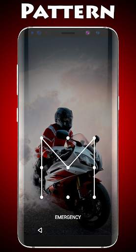 Motorcycle Lock Screen & Wallpaper screenshot 4