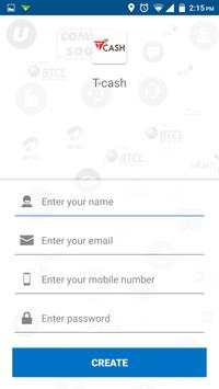 T-cash screenshot 2