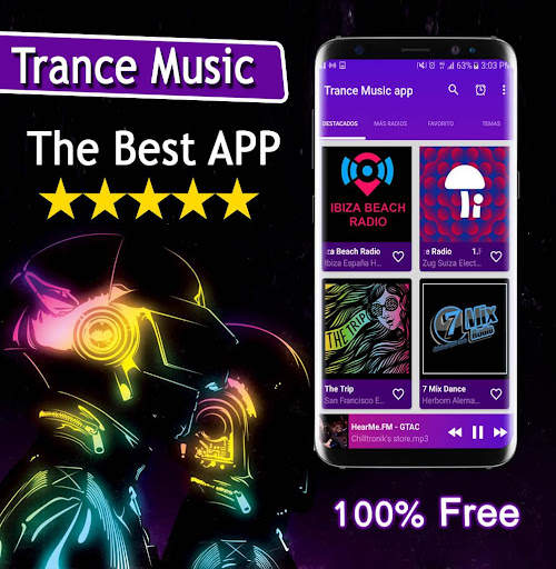 Trance Music app screenshot 3