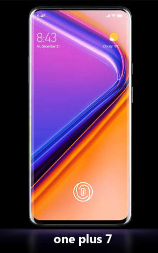 Tema berwarna-warni OnePlus 7 Pro launcher screenshot 3