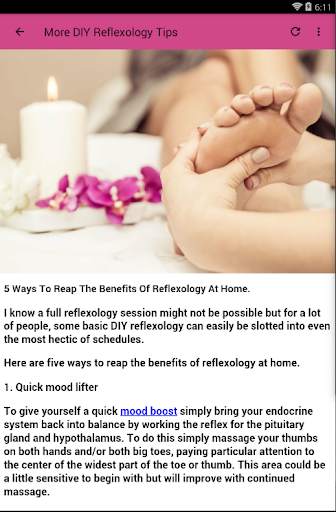 REFLEXOLOGY MASSAGE screenshot 7