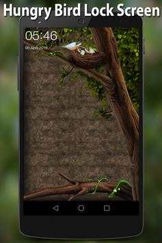 Hungry Bird Lock Screen screenshot 5