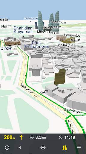 AzNav Offline GPS navigation screenshot 3