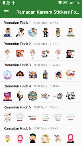 WAStickers Ramadan Kareem screenshot 2