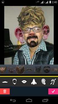 Funny face booth screenshot 4