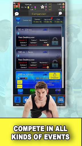 Triathlon Manager RPG screenshot 5