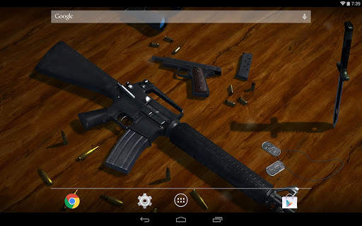 3D Guns Live Wallpaper screenshot 9