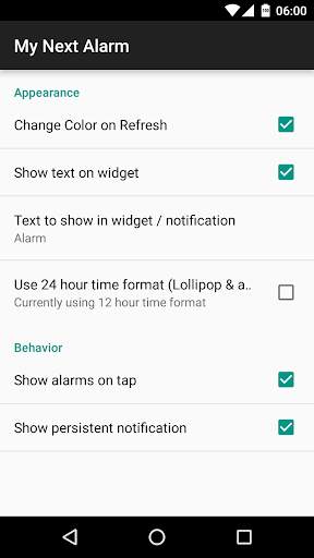 My Next Alarm - Widget screenshot 6