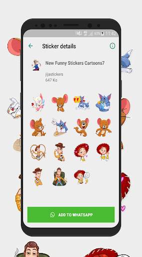 New Funny Cartoons for Whatsapp Stickers🦸 2020🦸 screenshot 4