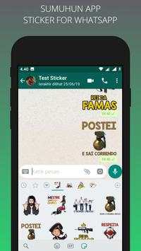 FF Sticker For  WA Offline screenshot 3