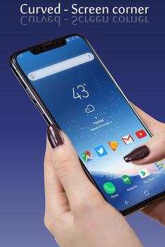 Curved Screen Edge - Rounded Screen Corner 2 تصوير الشاشة