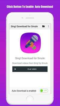 Downloader Video For Smule screenshot 1