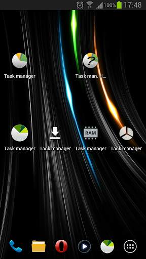 Task Manager S4 Shortcut 1 تصوير الشاشة